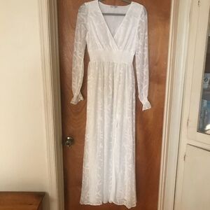 Baltic Born White Maxi Dress